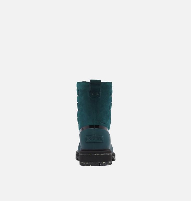 Botas De Agua Sorel Mujer - Lennox™ Street Lace Mid Azul Marino - 40195-QNSX